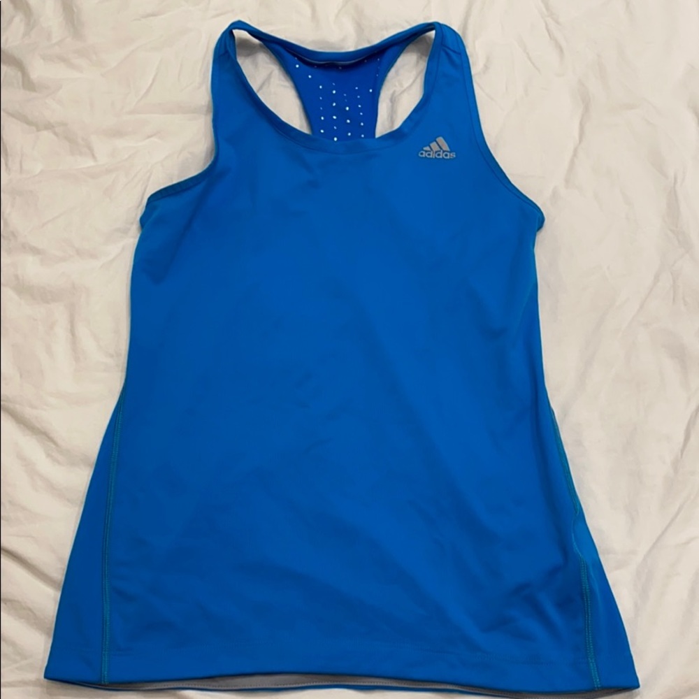 Adora training tank top blue small climachill